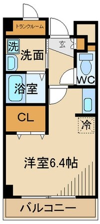 ネオディアコートの物件間取画像